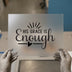 His Grace Is Enough Design | DTF Transfer Ready to Press | Faith Heat Transfer