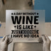 A Day Without Wine | DTF Transfer Ready to Press | Humorous Heat Transfer