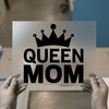 Queen Mom Crown | DTF Transfer Ready to Press | Mother's Day Heat Transfer