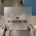 Bee Wild and Free Quote | DTF Transfer Ready to Press | Motivational Heat Transfer