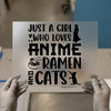 Anime Ramen Cats | DTF Transfer Ready to Press | Enthusiast Heat Transfer