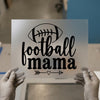 Football Mama with Arrows | DTF Transfer Ready to Press | Sports Mom Heat Transfer