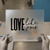 Love Like Jesus Quote | DTF Transfer Ready to Press | Christian Heat Transfer