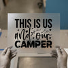 This Is Us And Our Camper | DTF Transfer Ready to Press | Family Adventure Heat Transfer