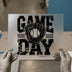 Baseball Game Day | DTF Transfer Ready to Press | Distressed Sports Heat Transfer