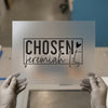 Chosen Jeremiah 1:5 | DTF Transfer Ready to Press | Faith Scripture Heat Transfer