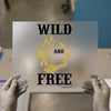 Wild and Free Camping | DTF Transfer Ready to Press | Adventure Heat Transfer