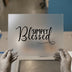 Simply Blessed Script | DTF Transfer Ready to Press | Inspirational Heat Transfer