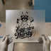 Egg-stra Thirsty Raccoon DTF Transfer | Ready to Press Easter Heat Transfer