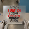 Don't Test Me, Crime Shows DTF Transfer Ready to Press | Humorous Heat Transfer