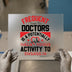 Humorous Medical Quote | DTF Transfer Ready to Press | Retro Style Heat Transfer