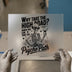 Psycho Path Skeleton | DTF Transfer Ready to Press | Humorous Heat Transfer