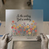 Bible Verse Flower Garden | DTF Transfer Ready to Press | Inspiring Heat Transfer