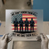 We Don't Know Them All, But We Owe Them All | DTF Transfer Ready to Press | Patriotic Heat Transfer