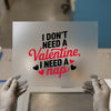 Valentine Nap Quote DTF Transfer Ready to Press | Funny Anti-Valentine Heat Transfer