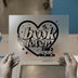 Book Lover Heart Design | DTF Transfer Ready to Press | Retro Book Heat Transfer