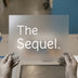 Minimalist Text 'The Sequel' | DTF Transfer Ready to Press | Modern Typography Heat Transfer