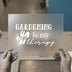 Gardening My Therapy | DTF Transfer Ready to Press | Hobby Heat Transfer