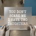 Funny Dad Mom Quote | DTF Transfer Ready to Press | Distressed Type Heat Transfer