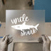 Uncle Shark | DTF Transfer Ready to Press | Family Fun Heat Transfer