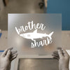 Brother Shark | DTF Transfer Ready to Press | Kids Script Heat Transfer