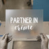 Partner In Crime Text | DTF Transfer Ready to Press | Bold Script Heat Transfer