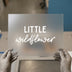 Little Wildflower | DTF Transfer Ready to Press | Cute Script Heat Transfer
