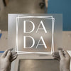 DADA Geometric Frame | DTF Transfer Ready to Press | Modern Heat Transfer