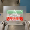Rome Italy St. Peter's Basilica | DTF Transfer Ready to Press | Distressed Travel Heat Transfer