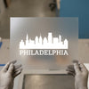 Philadelphia Skyline | DTF Transfer Ready to Press | Cityscape Heat Transfer