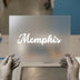 Memphis Script DTF Transfer Ready to Press | Custom Cursive Heat Transfer
