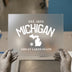 Michigan Est. 1855 | DTF Transfer Ready to Press | Collegiate Style Heat Transfer