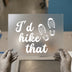 I'd Hike That Boot Prints | DTF Transfer Ready to Press | Motivational Heat Transfer