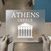 Athens Greece Parthenon | DTF Transfer Ready to Press | Iconic Landmark Heat Transfer