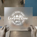 Camping Crew Circle | DTF Transfer Ready to Press | Outdoor Adventure Heat Transfer