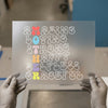 Amazing Loving Strong Happy Graceful | DTF Transfer Ready to Press | Retro Bubble Letter Heat Transfer