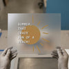 Summer Sun of a Beach! | DTF Transfer Ready to Press | Humorous Heat Transfer