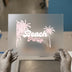 Beach Party Palms | DTF Transfer Ready to Press | Retro Summer Heat Transfer