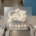 Year of the Dragon | DTF Transfer Ready to Press | Intricate Heat Transfer