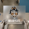 Leopard Baby Life DTF Transfer Ready to Press | Chic Mama Heat Transfer