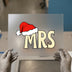 Mrs. Claus Hat | DTF Transfer Ready to Press | Festive Christmas Heat Transfer