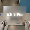 John 14:6 Script | DTF Transfer Ready to Press | Faith-Based Heat Transfer