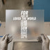 John 3:16 Cross | DTF Transfer Ready to Press | Inspirational Heat Transfer