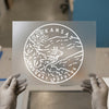 Arkansas & Regnat Populus | DTF Transfer Ready to Press | Scenic Line Art Heat Transfer