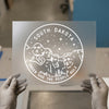South Dakota Mount Rushmore | DTF Transfer Ready to Press | Iconic State Heat Transfer