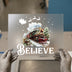 Christmas Polar Express 'Believe' Theme | DTF Transfer Ready to Press | Holiday Heat Transfer