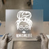 #MomLife Messy Bun | DTF Transfer Ready to Press | Trendy Heat Transfer