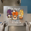 Hocus Pocus Coffee | DTF Transfer Ready to Press | Spooky Halloween Heat Transfer