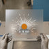 Be The Light Matthew 5:14 | DTF Transfer Ready to Press | Inspirational Sunburst Heat Transfer