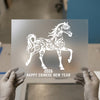 Year of the Horse Floral | DTF Transfer Ready to Press | Chinese New Year Heat Transfer